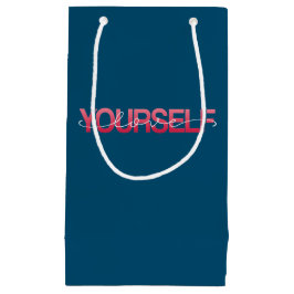 Liebe Sie selbst Valentine Calligraphie | Geschenk Kleine Geschenktüte