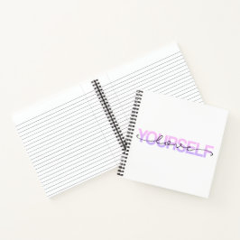 Liebe Sie selbst Valentine Calligraphie | Notizbuc Notizbuch