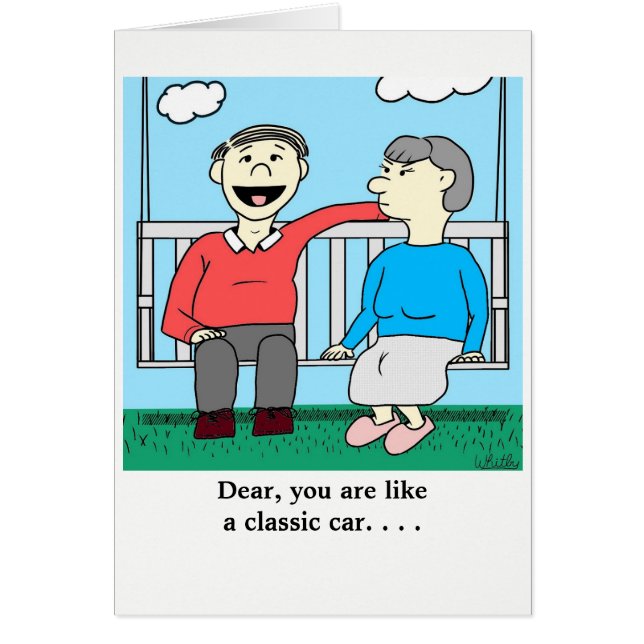 Liebe Sie sind wie ein klassisches Auto (Vorne)
