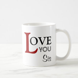 Liebe Sie SIS-individueller Name Tasse