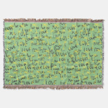 Liebe Sie Textmuster Kreative Typografie