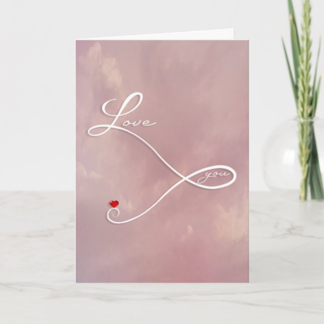 Liebe Sie Valentinenkarte Feiertagskarte (Vorderseite)