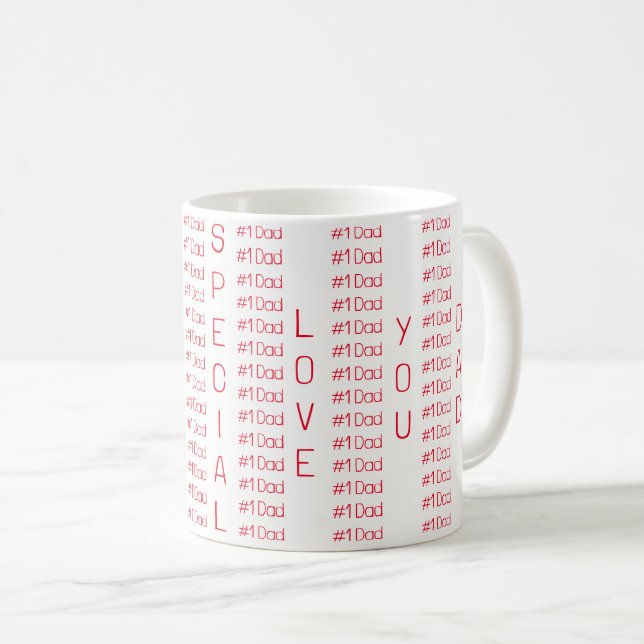 Liebe Sie Vater Besondere Tasse (VorderseiteRechts)