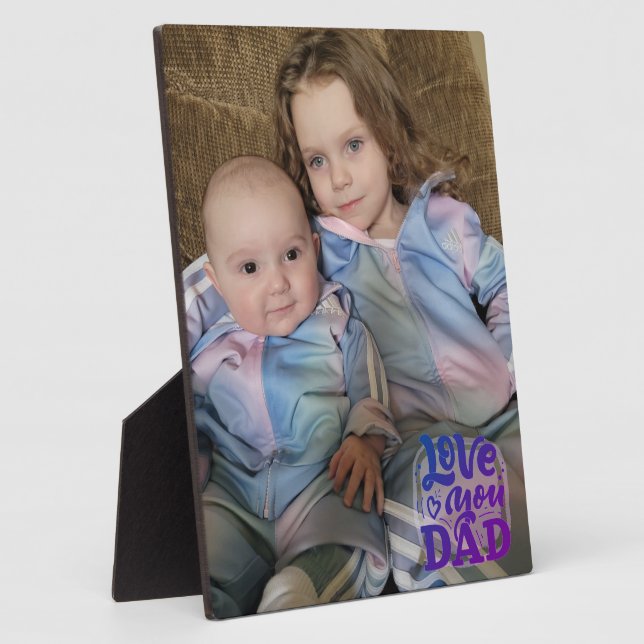 Liebe Sie Vater Fotoplatte (Seite)