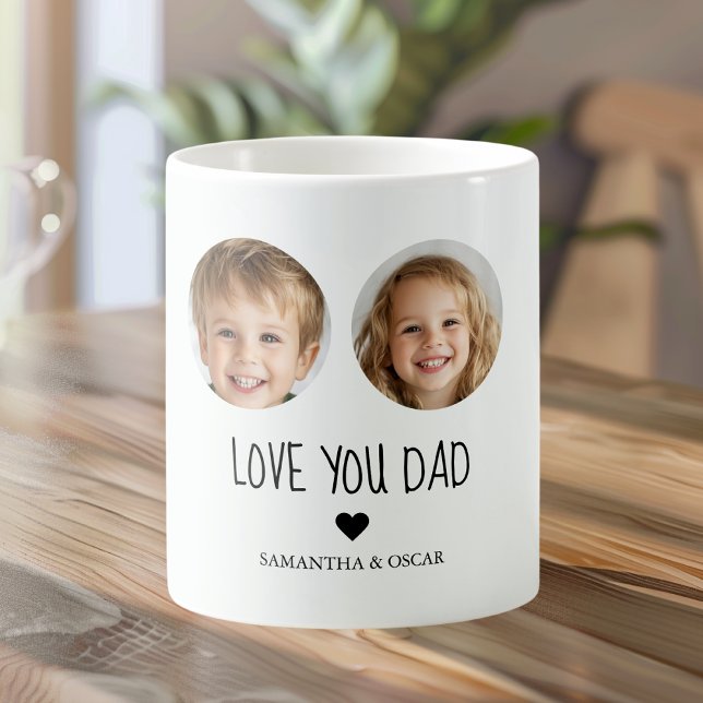 Liebe Sie VATER Personalisiertes Foto Kaffeetasse (Von Creator hochgeladen)