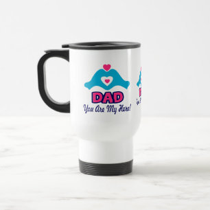 ☕ Liebe Sie Vater, Sie sind mein Held Classic Trav Reisebecher