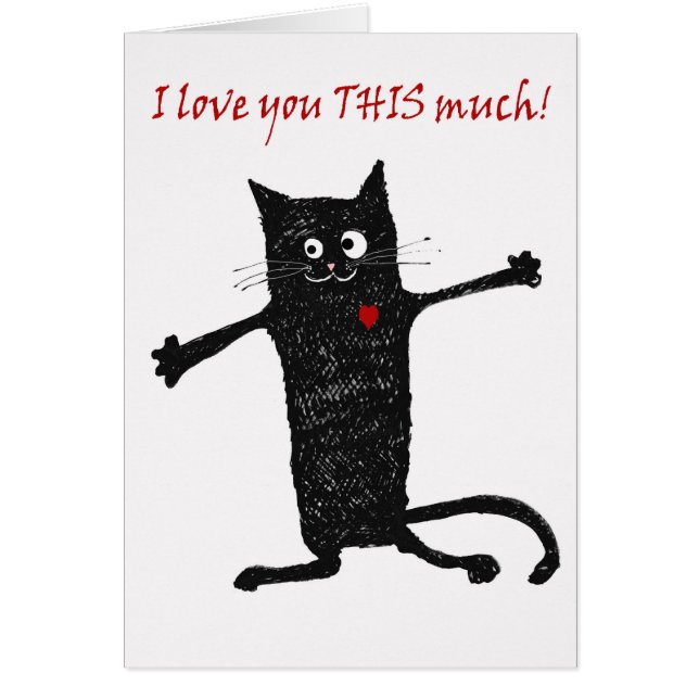 Liebe Sie, verrückte Katze, Stimmung (Vorne)