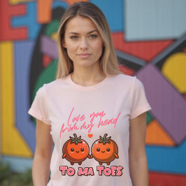 Liebe Sie von meinem Kopf Tomaten Funny Kawaii T-Shirt