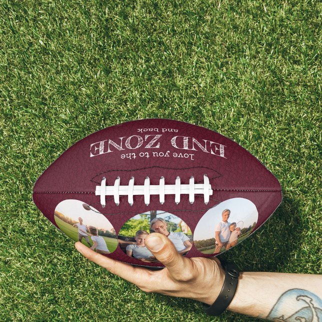 Liebe Sie zur Endzone und zurück 3 Foto Rot Football (Von Creator hochgeladen)