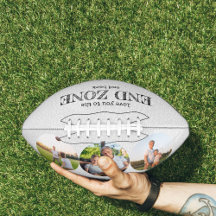 Liebe Sie zur Endzone und zurück 3 Foto Weiß