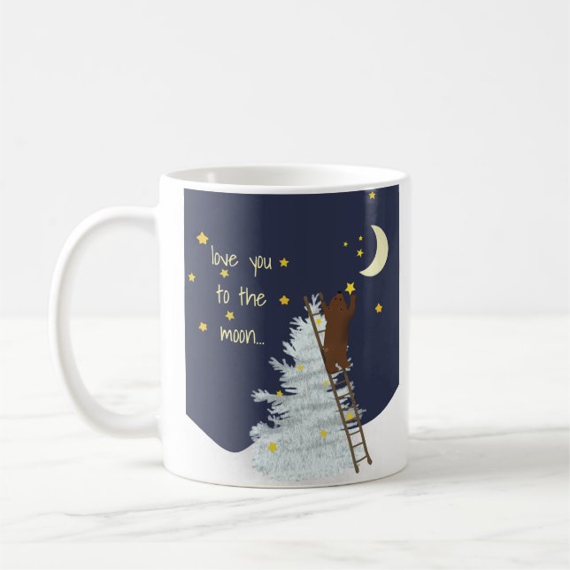 Liebe Sie zur Tasse des Mondbären (Links)