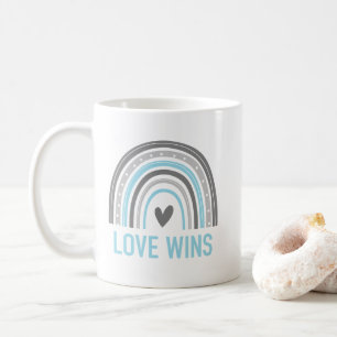 Liebe Siegt Demiguy Regenbogen Kaffeetasse