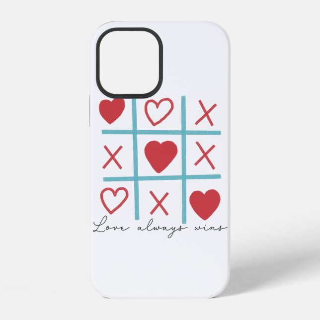 Liebe siegt immer iPhone hülle (Rückseite)