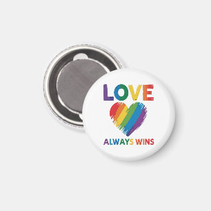 Liebe siegt immer LGBT Magnet