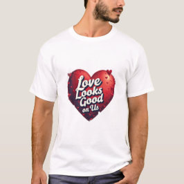 Liebe sieht an uns gut aus T-Shirt