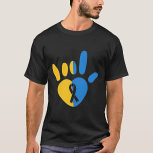 Liebe Signieren Non-verbal Down Syndrome Awareness T-Shirt