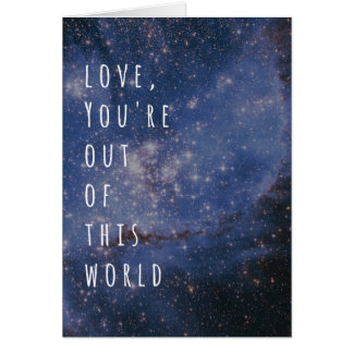 Liebe sind Sie aus diesem Weltraum-Nebelfleck