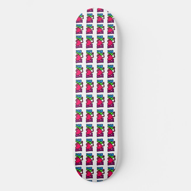 Liebe Skateboard (Vorderseite)
