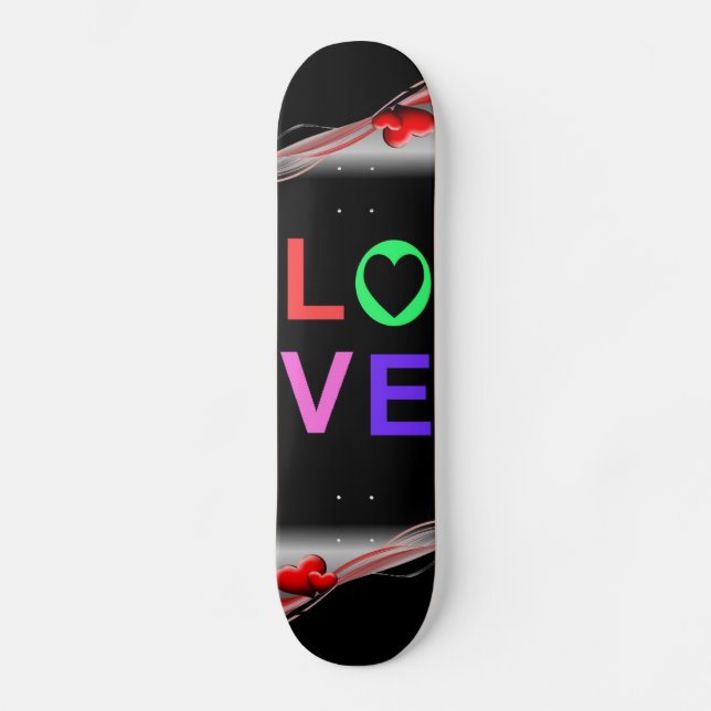 Liebe Skateboard (Vorderseite)