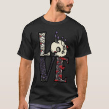 LIEBE Skulls & Mushrooms T - Shirt