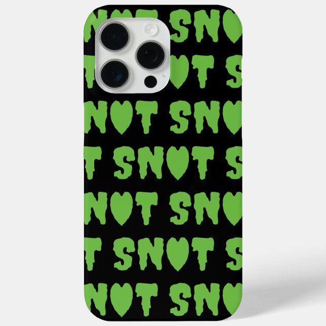 Liebe SNOT Case-Mate iPhone Hülle (Rückseite)