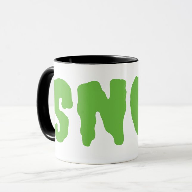 Liebe SNOT Tasse (Vorderseite Links)