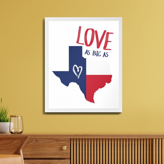Liebe so groß wie Texas Poster (Von Creator hochgeladen)