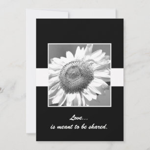 Liebe soll geteilt werden einladung