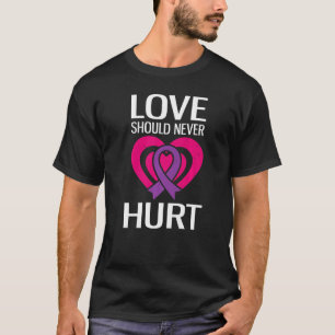 Liebe sollte niemals den narzisstischen Missbrauch T-Shirt