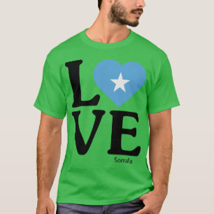 Liebe Somalia Retro T-Shirt