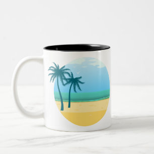 LIEBE SOMMER ZWEIFARBIGE TASSE