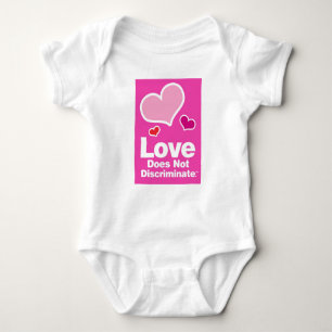 Liebe sondert nicht - Säugling ab Baby Strampler