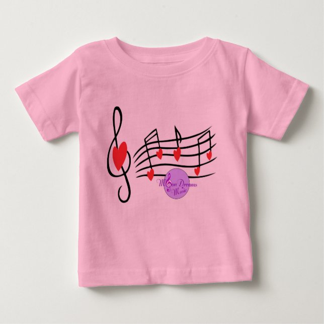 Liebe Song Long Sleeves Bella Säugling T - Shirt (Vorderseite)