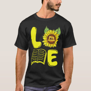 Liebe Sonnenblumen erster Schultag T-Shirt