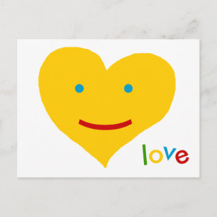 Liebe Sonnentage - Lächeln Postkarte