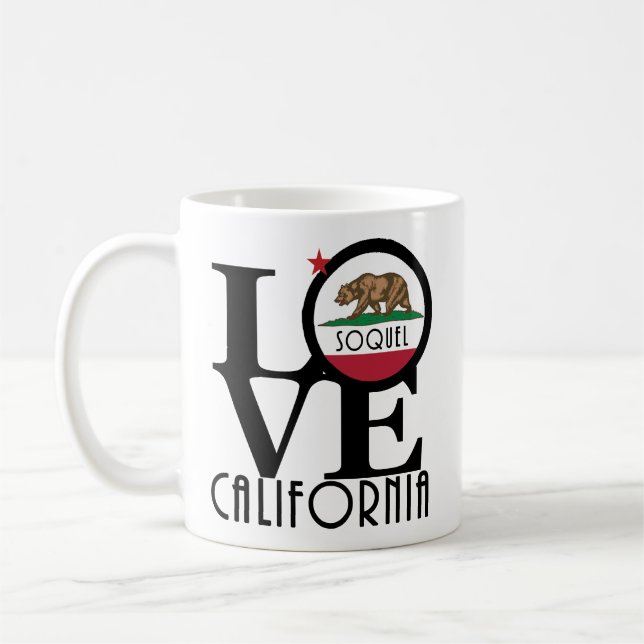 LIEBE Soquel California 11oz Kaffeetasse (Links)