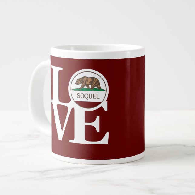 LIEBE Soquel Grande Jumbo-Tasse (Vorderseite Links)