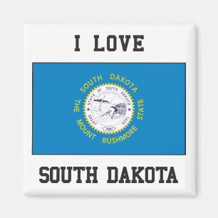 Liebe South Dakota Magnet