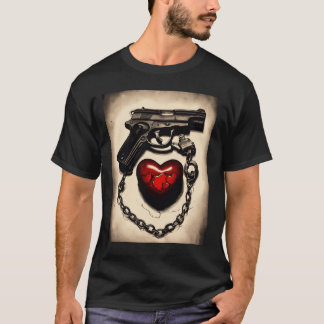 Liebe, Sperren und Laden T-Shirt