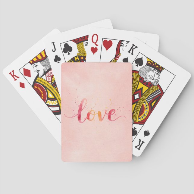 Liebe Spielkarten (Rückseite)