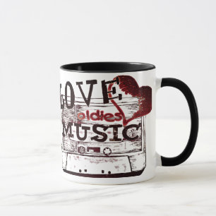 Liebe spielt Musik 2 Tasse