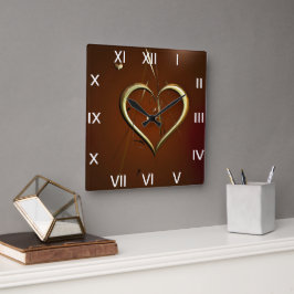 Liebe-Splitter der goldenen Uhr