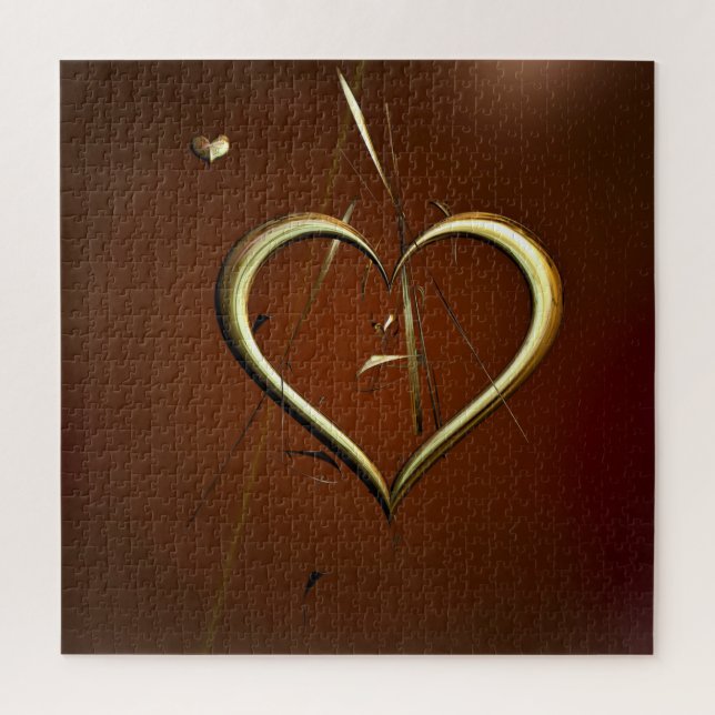 Liebe-Splitter Puzzle (Vertikal)