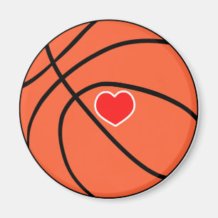 Liebe Sport Basketball Magnet