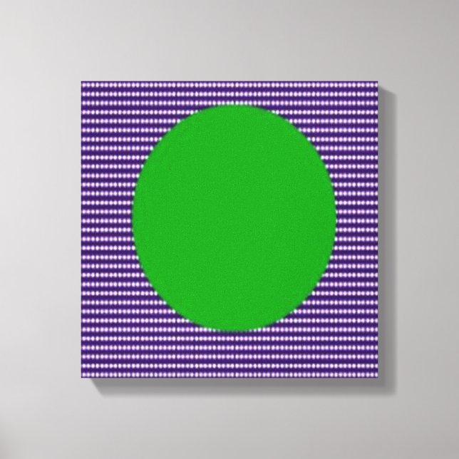 LIEBE Square Energy Pattern Leinwanddruck (Vorderseite)