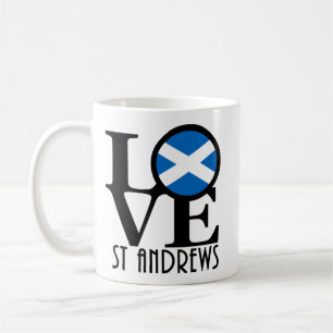 LIEBE St Andrews Scotland 11oz Kaffeetasse