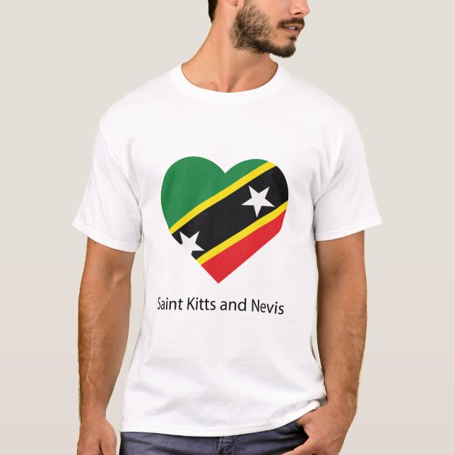 Liebe St. Kitts und Nevis T-Shirt (Vorderseite)