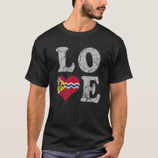 Liebe St Louis Flag Zuhause Family St Louisan Miss T-Shirt