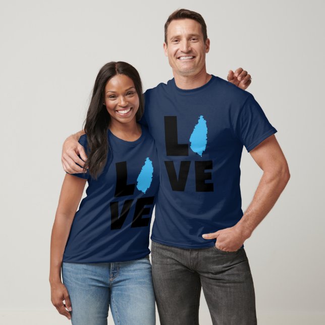 Liebe St Lucia T - Shirt (Unisex)