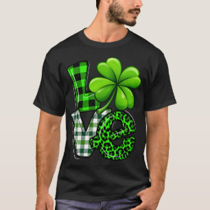 Liebe St Patricks Day Matching Family Kleeblatt Gr T-Shirt